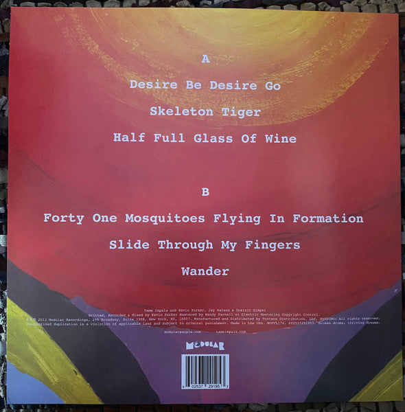 Tame Impala - Tame Impala (PROMO VINYL) | Mint (M) Mint (M)