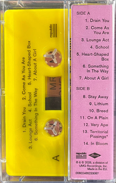 Tribute To Nirvana (CASSETTE- UNOFFICIAL ) | Mint (M) Mint (M)