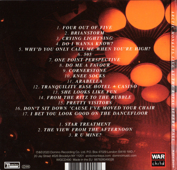 Live At The Royal Albert Hall (CD) | Mint (M) Mint (M)