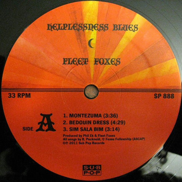Fleet Foxes - Helplessness Blues (2x VINYL) *SEAM SPLITS* | Mint (M) Mint (M)