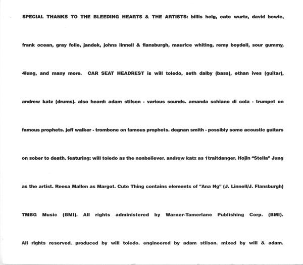 Twin Fantasy (CD) | Mint (M) Mint (M)