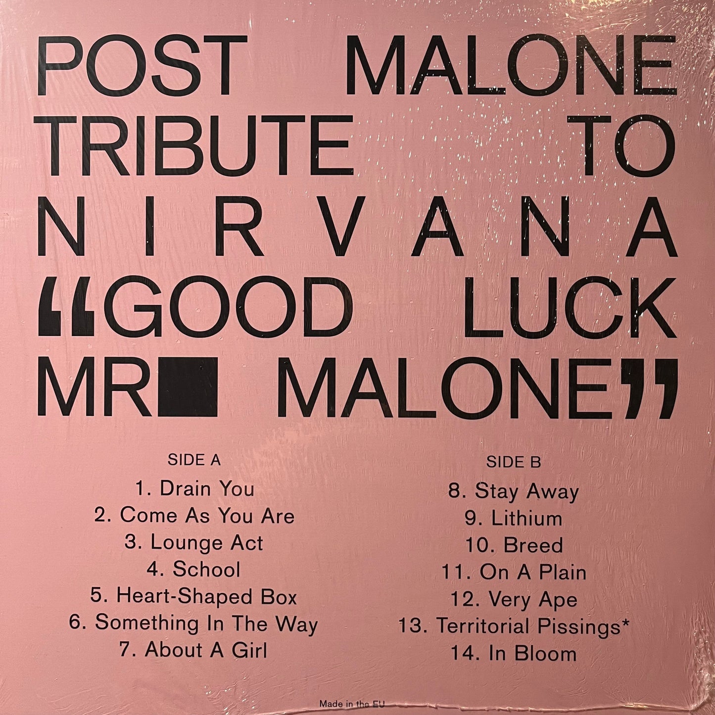 Post Malone - Tribute To Nirvana (2026 VINYL) |
