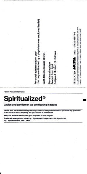 Spiritualized - Ladies And Gentlemen We Are Floating In Space (CD CANADA) | Excellent+ (EX+)