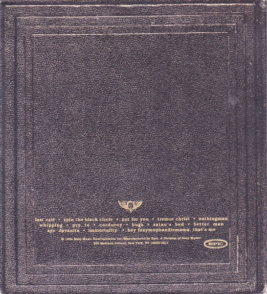 Pearl Jam - Vitalogy (CD) | Excellent (EX) Excellent (EX)