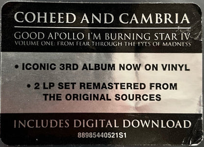 Coheed And Cambria - Good Apollo I'm Burning Star IV | Volume One: From Fear Through The Eyes Of Madness (2xVINYL) | Near Mint (NM or M-)