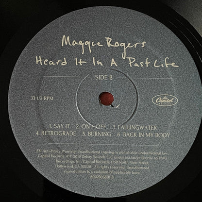 Maggie Rogers - Heard It In A Past Life (VINYL) | Near Mint (NM) Near Mint (NM)