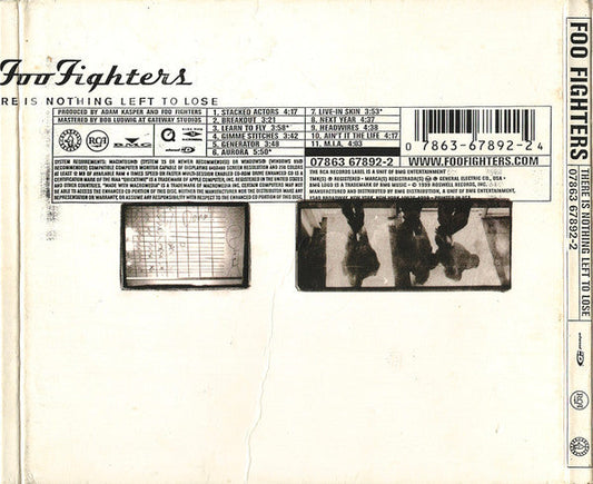 Foo Fighters - There Is Nothing Left To Lose (CD) | Near Mint (NM or M-) Excellent+ (EX+)