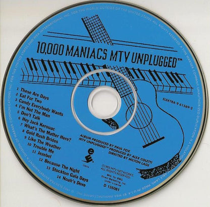10,000 Maniacs - MTV Unplugged (CD) | Near Mint (NM or M-)