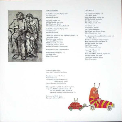 Robert Wyatt - Ruth Is Stranger Than Richard (VINYL+CD) | Near Mint (NM) Near Mint (NM)