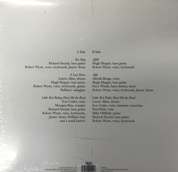 Robert Wyatt - Rock Bottom (VINYL+CD) | Near Mint (NM) Near Mint (NM)