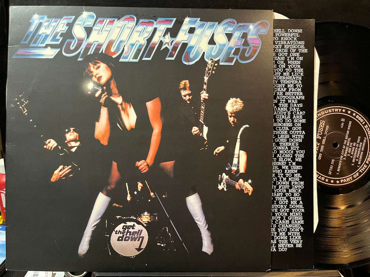 The Short Fuses - Get The Hell Down (VINYL) | Near Mint (NM) Near Mint (NM)