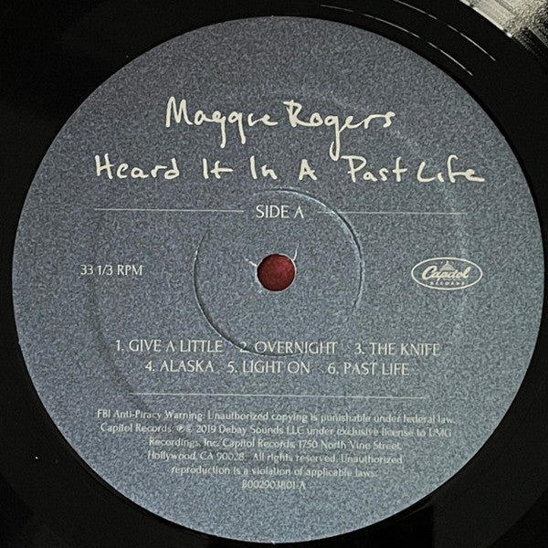Maggie Rogers - Heard It In A Past Life (VINYL) | Near Mint (NM) Near Mint (NM)