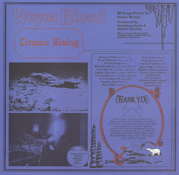 Weyes Blood - Titanic Rising (VINYL) | Near Mint (NM) Near Mint (NM)