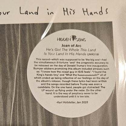 Joan Of Arc - He's Got The Whole This Land Is Your Land In His Hands (VINYL) | Near Mint (NM) Near Mint (NM)