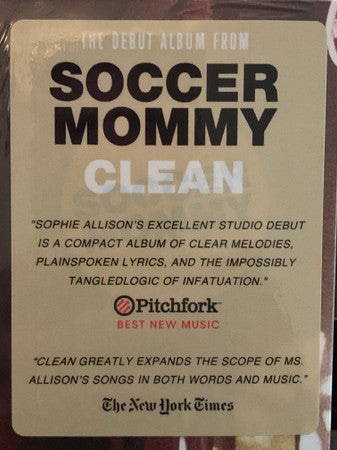 Soccer Mommy - Clean (VINYL) | Near Mint (NM) Very Good Plus Plus (VG++)