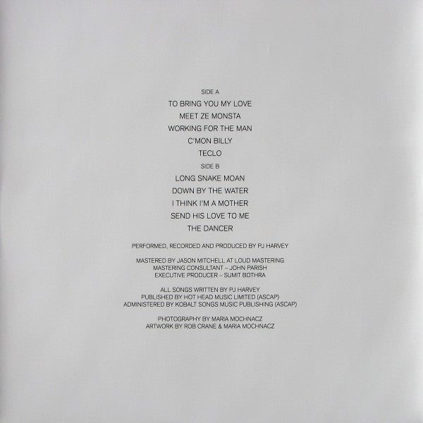 To Bring You My Love - Demos | Mint (M) Mint (M)