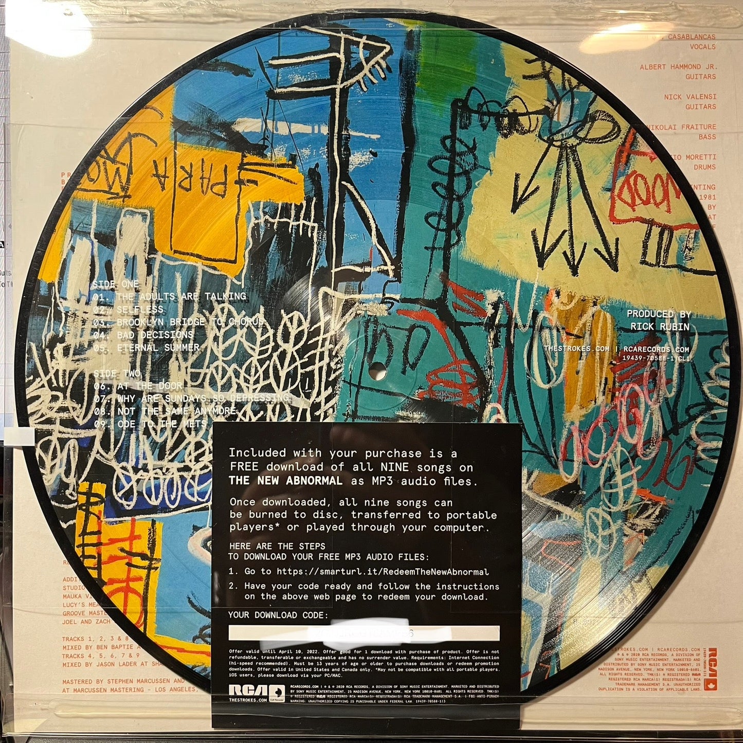 The Strokes - The New Abnormal (PICTURE VINYL) | Near Mint (NM or M-)