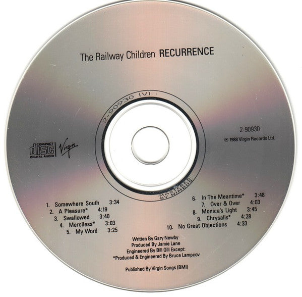 The Railway Children - Recurrence (CD) | Near Mint (NM) Near Mint (NM)