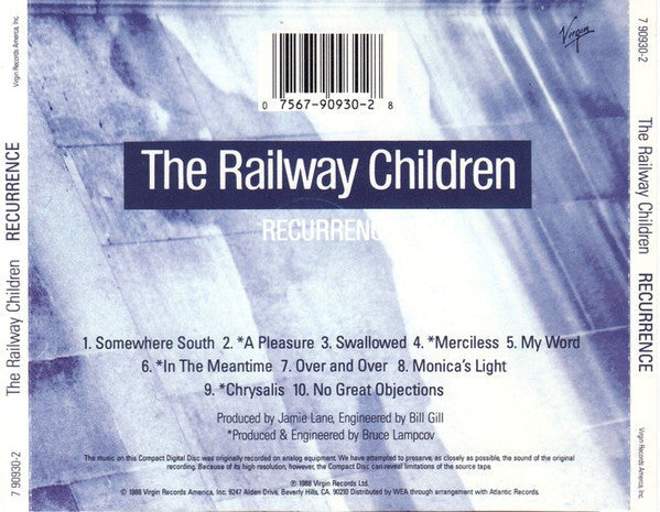 The Railway Children - Recurrence (CD) | Near Mint (NM) Near Mint (NM)