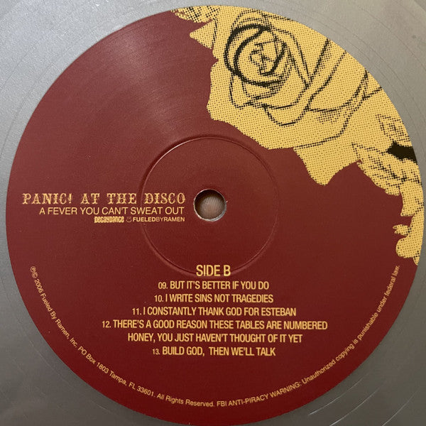 Panic! At The Disco - A Fever You Can't Sweat Out (VINYL) | Near Mint (NM or M-)