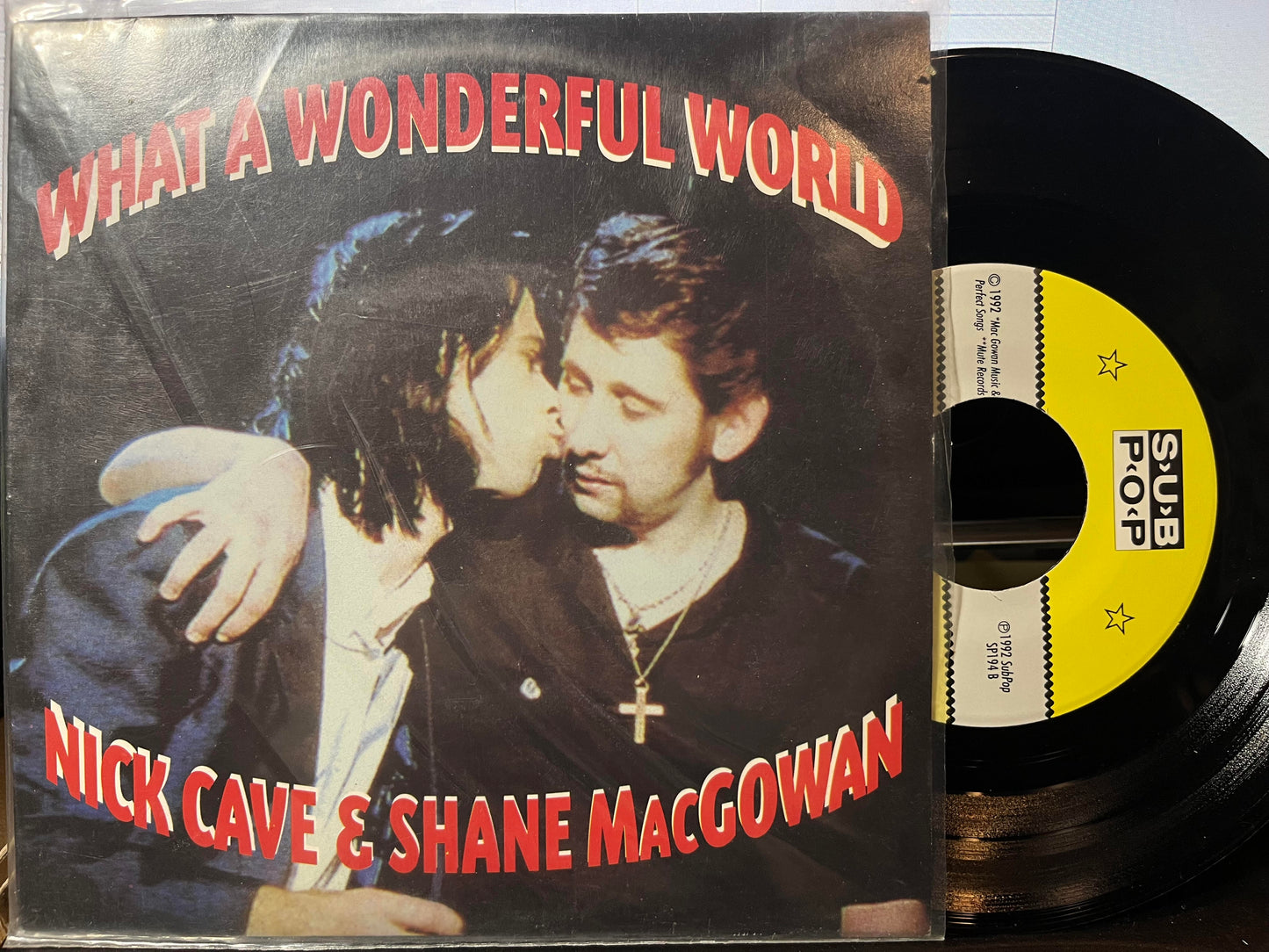 Nick Cave - What A Wonderful World (7" VINYL) | Near Mint (NM) Near Mint (NM)