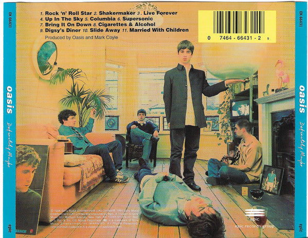 Oasis (2) - Definitely Maybe (CD) | Near Mint (NM) Near Mint (NM)
