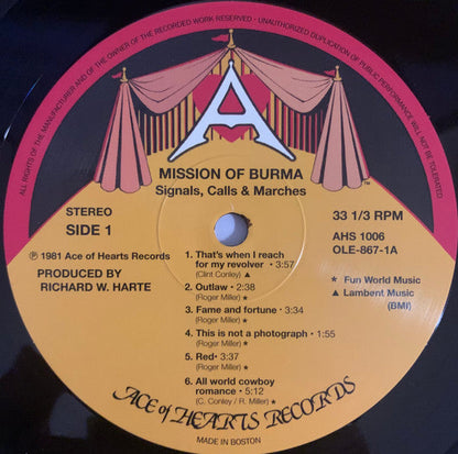 Signals, Calls, And Marches | Mint (M) Mint (M)