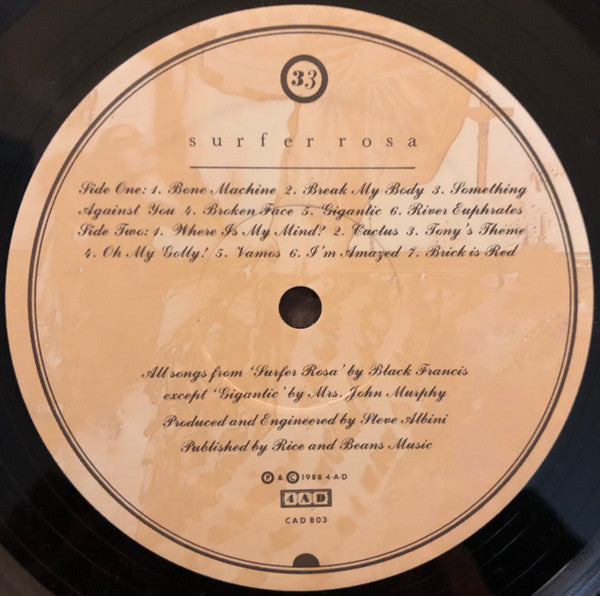 Surfer Rosa (180 GRAM VINYL) | Mint (M) Mint (M)