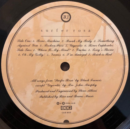 Surfer Rosa (180 GRAM VINYL) | Mint (M) Mint (M)