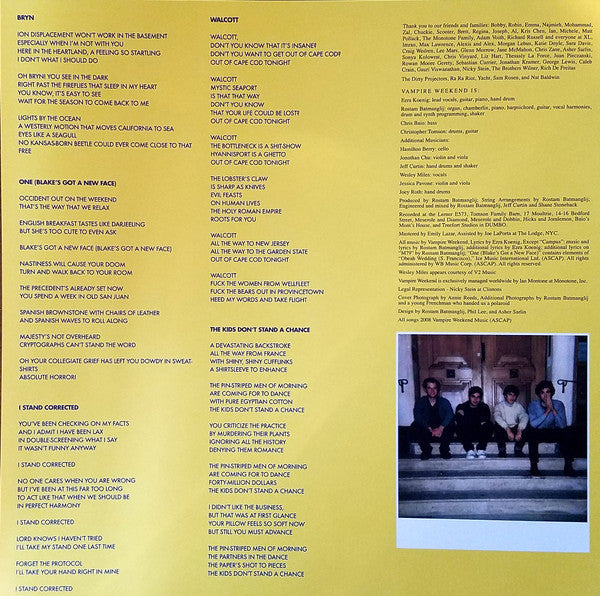 Vampire Weekend | Mint (M) Mint (M)