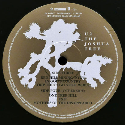 U2 - The Joshua Tree (2x VINYL) | Mint (M) Mint (M)