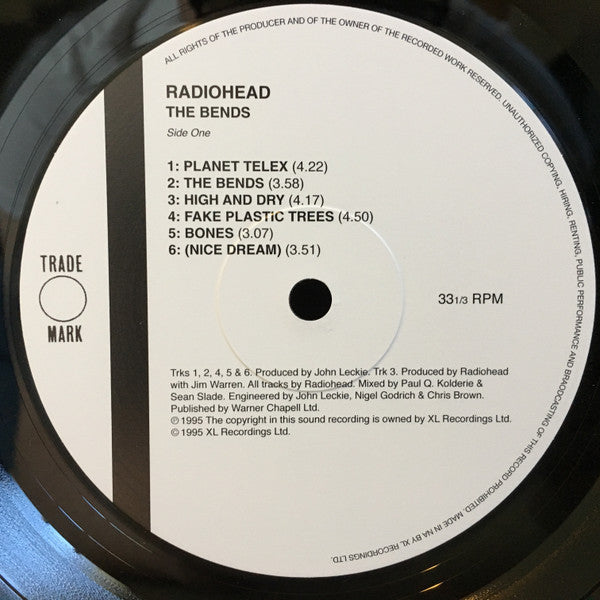 The Bends (VINYL) | Mint (M) Mint (M)