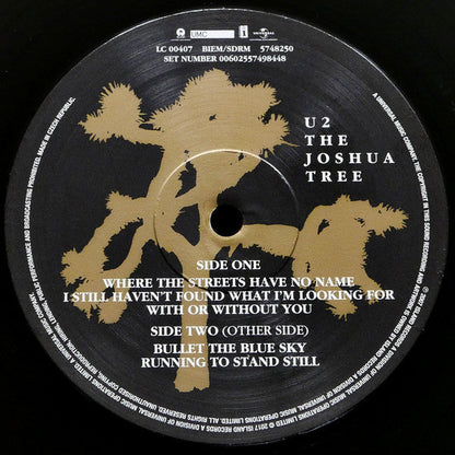 U2 - The Joshua Tree (2x VINYL) *MINOR SEAM SPLITS* | Mint (M) Mint (M)