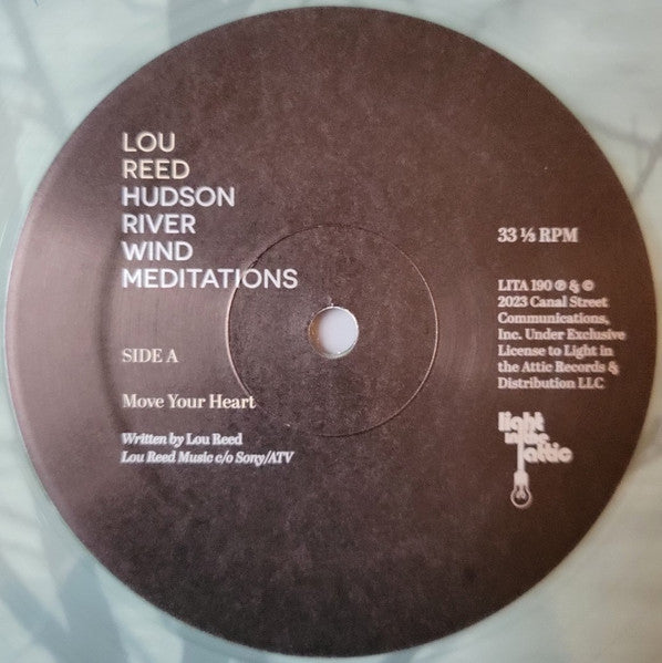 Lou Reed - Hudson River Wind Meditations (2xCOKE BOTTLE CLEAR VINYL) | Mint (M) Mint (M)