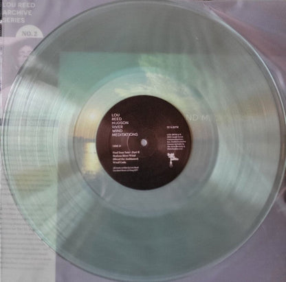 Lou Reed - Hudson River Wind Meditations (2xCOKE BOTTLE CLEAR VINYL) | Mint (M) Mint (M)