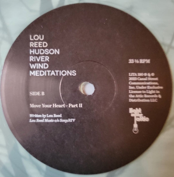 Lou Reed - Hudson River Wind Meditations (2xCOKE BOTTLE CLEAR VINYL) | Mint (M) Mint (M)