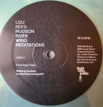 Lou Reed - Hudson River Wind Meditations (2xCOKE BOTTLE CLEAR VINYL) | Mint (M) Mint (M)