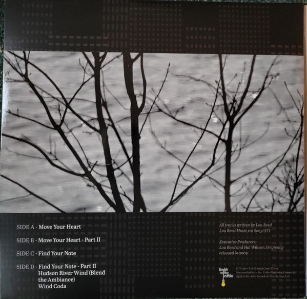 Lou Reed - Hudson River Wind Meditations (2xCOKE BOTTLE CLEAR VINYL) | Mint (M) Mint (M)