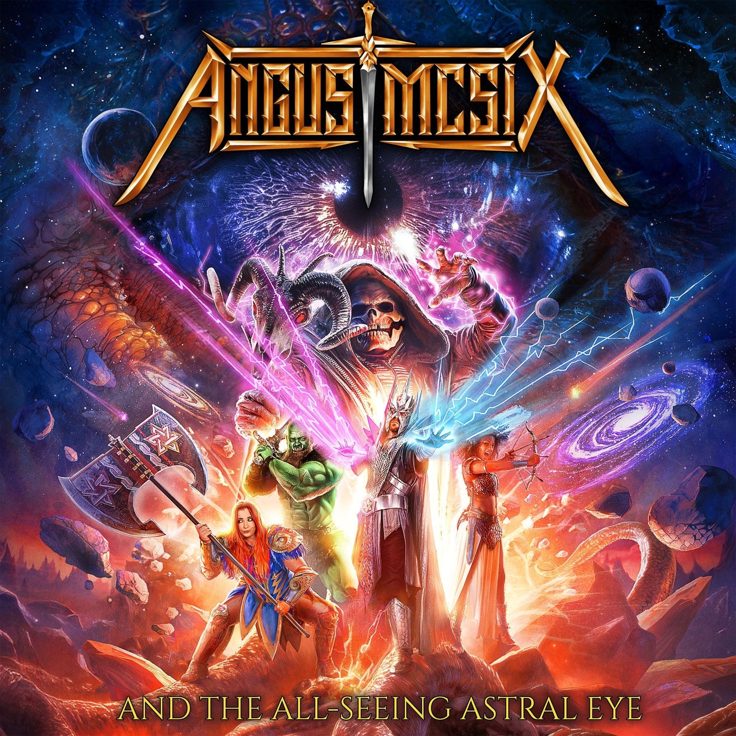 Angus Mcsix - Angus Mcsix And The All-Seeing Astral Eye (VINYL) | Mint (M) Mint (M)