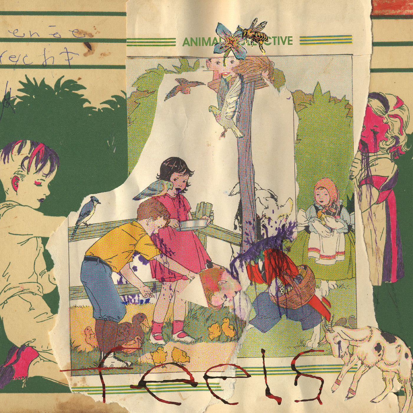 Animal Collective - Feels (20TH ANNIVERSARY 3x GRAPE VINYL) | Mint (M) Mint (M)
