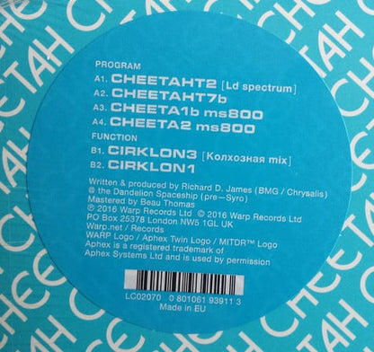 Cheetah EP | Mint (M) Mint (M)