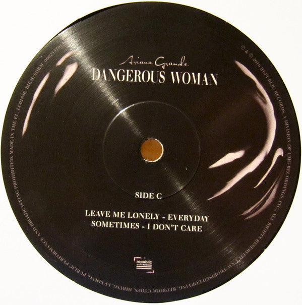 Ariana Grande Dangerous Woman Republic Records 2xLP, Album, Gat Mint (M) Mint (M)