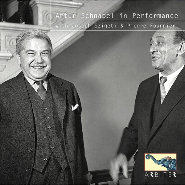 Artur Schnabel in Performance with Joseph Szigeti & Pierre Fournier |