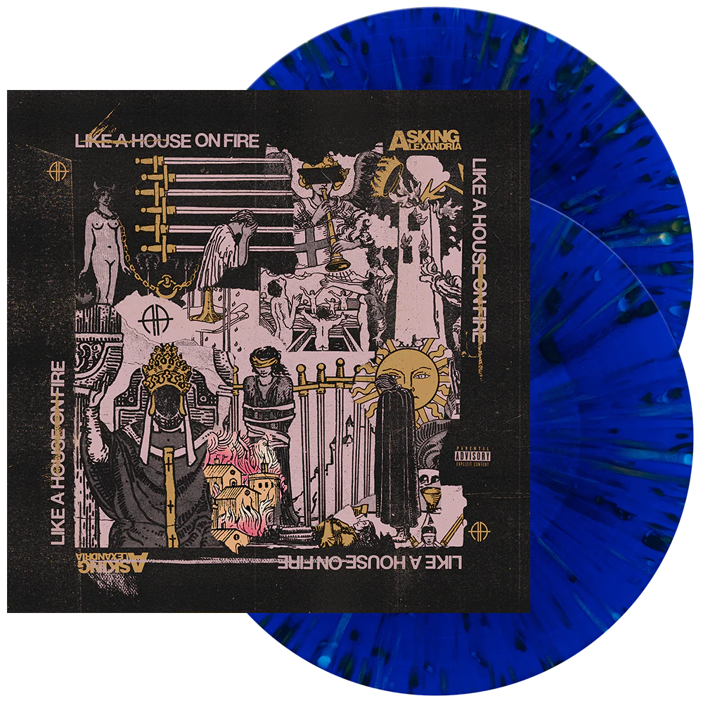 Like A House On Fire (Indie Exclusive, Clear Vinyl, Royal Blue, Pink, Gold) (2 Lp's) | Mint (M) Mint (M)