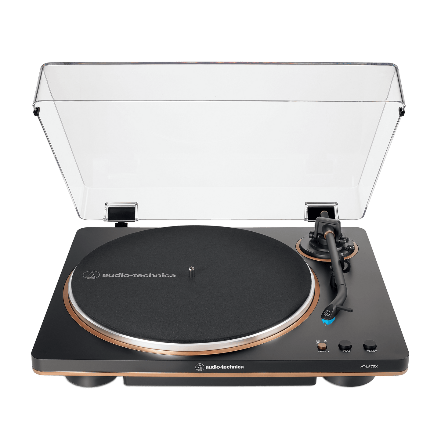 Audio Technica - AT-LP70X-BZ - FULLY AUTO BELT-DRIVE TT, BLACK/BRONZE |
