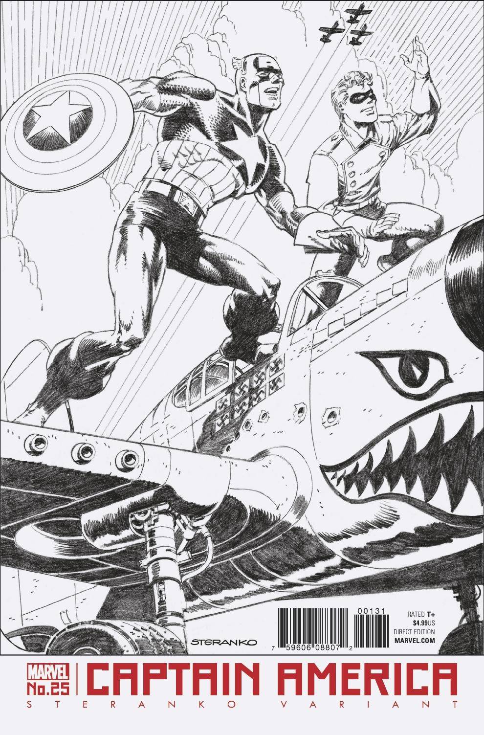 Captain America Sam Wilson #25 - Steranko Variant