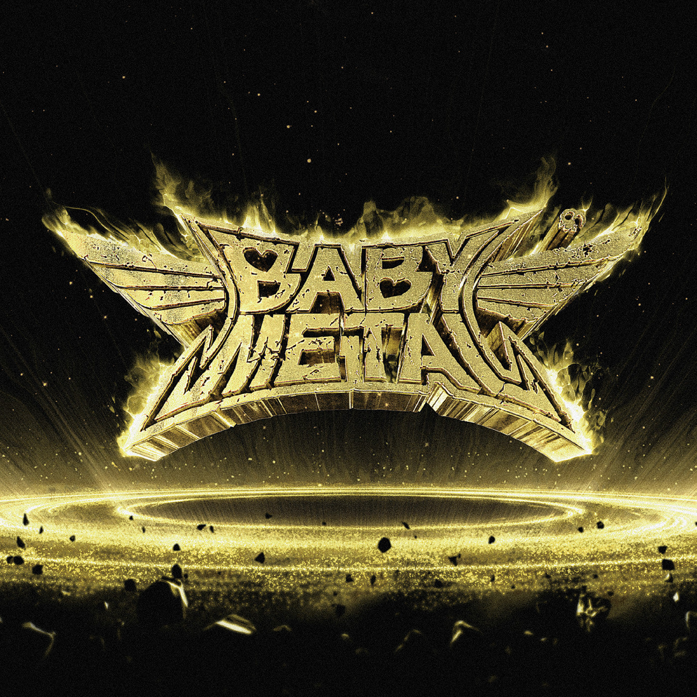 Babymetal - Metal Resistance (Gold & Black Splatter Vinyl 2xLP) | Mint (M) Mint (M)