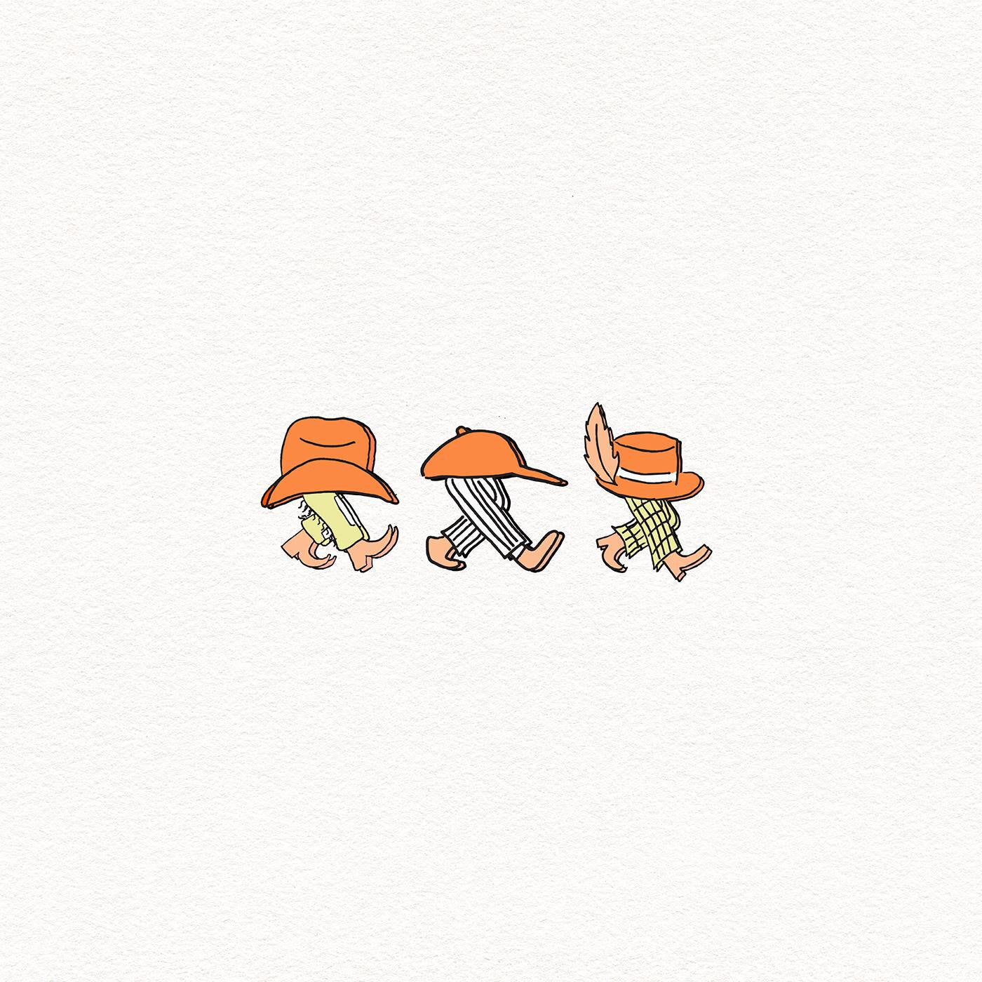 Bad Bad Hats - Walkman (Orange Crush Vinyl) | Mint (M) Mint (M)