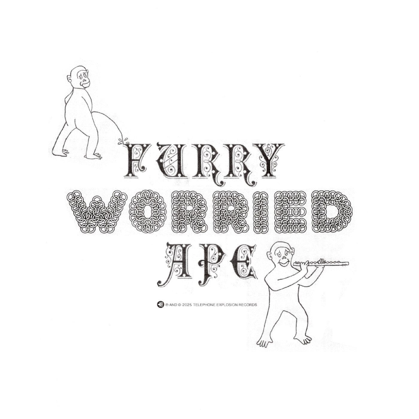 (PRE-ORDER 12/5/25) Furry Worried Ape (Midi Green Vinyl) | Mint (M) Mint (M)