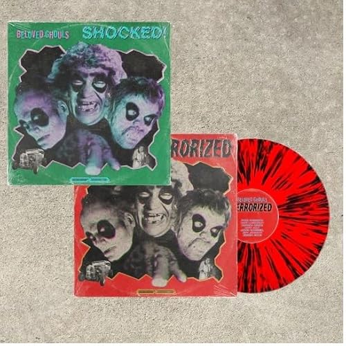 Beloved Ghouls - Terrorized/Shocked (Red W/ Black Splatter Vinyl) |